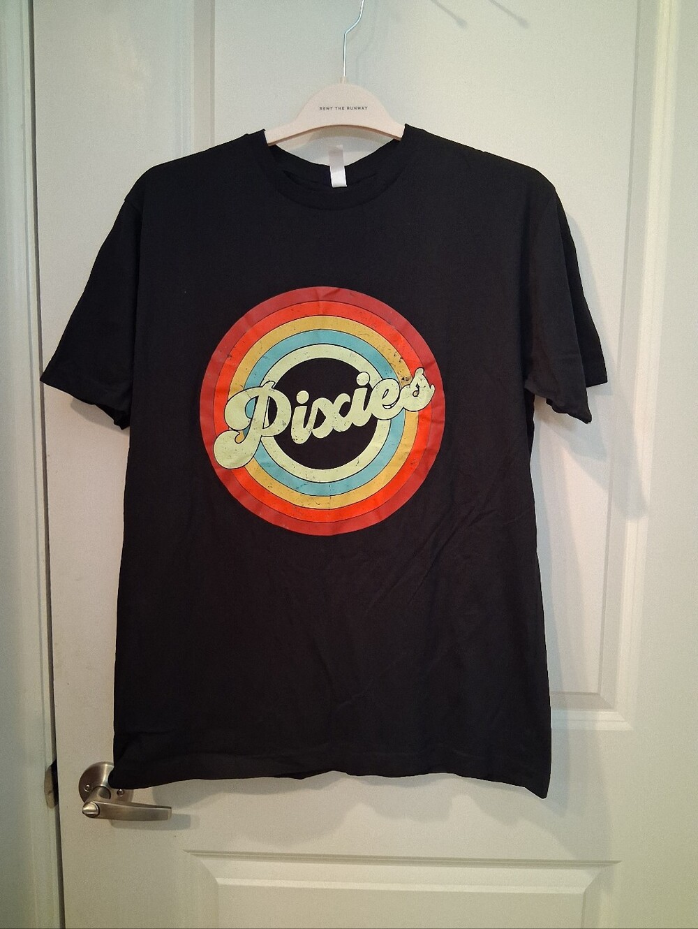 Pixi Retro Ring Graphic Tee - Black